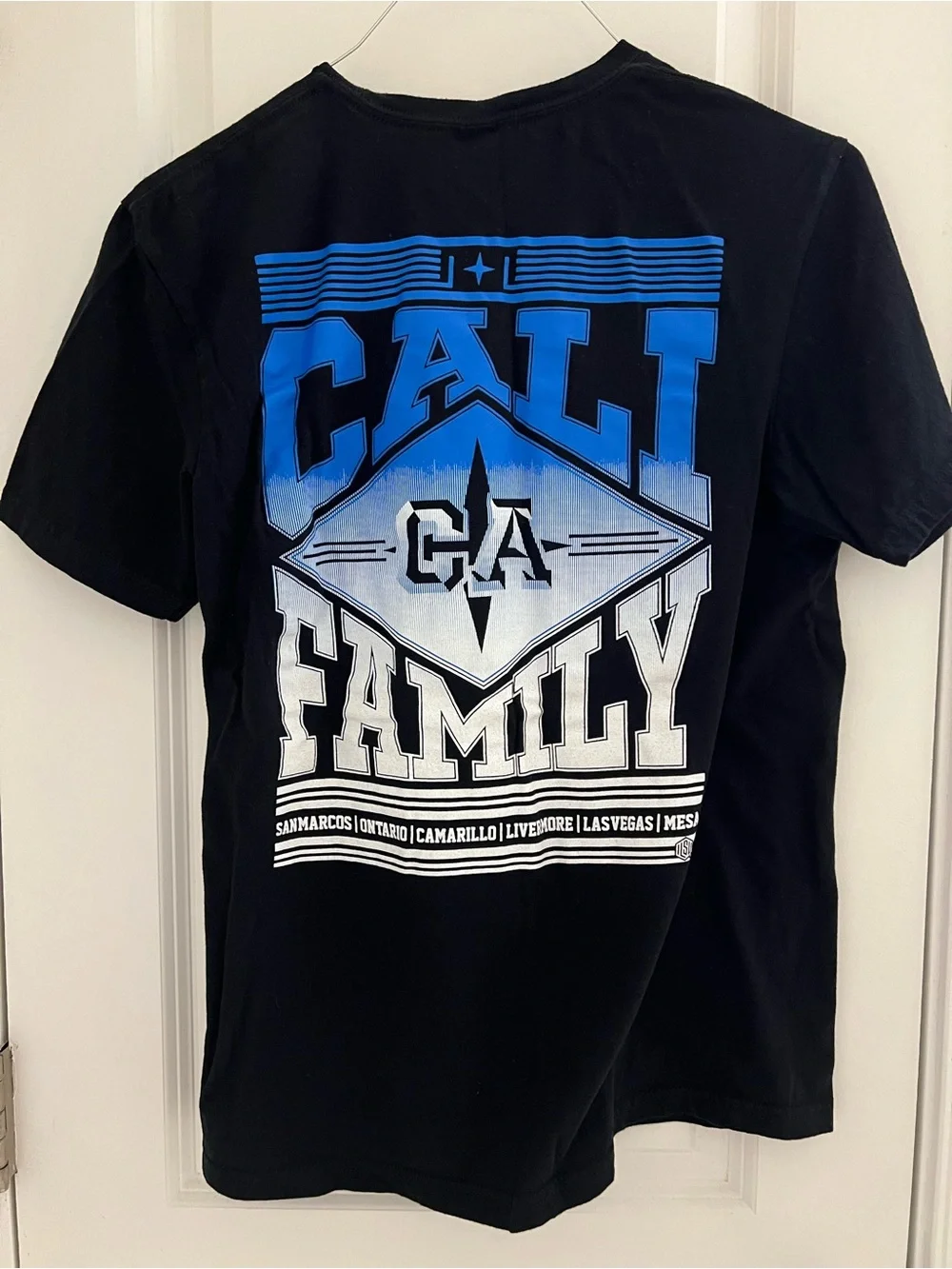California Allstars SMOED cheerleading fan t-shirt